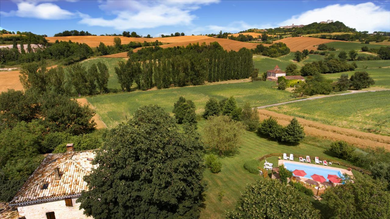 Bed and Breakfast Domaine Les Miquels à Castelnau-de-Montmiral Extérieur photo