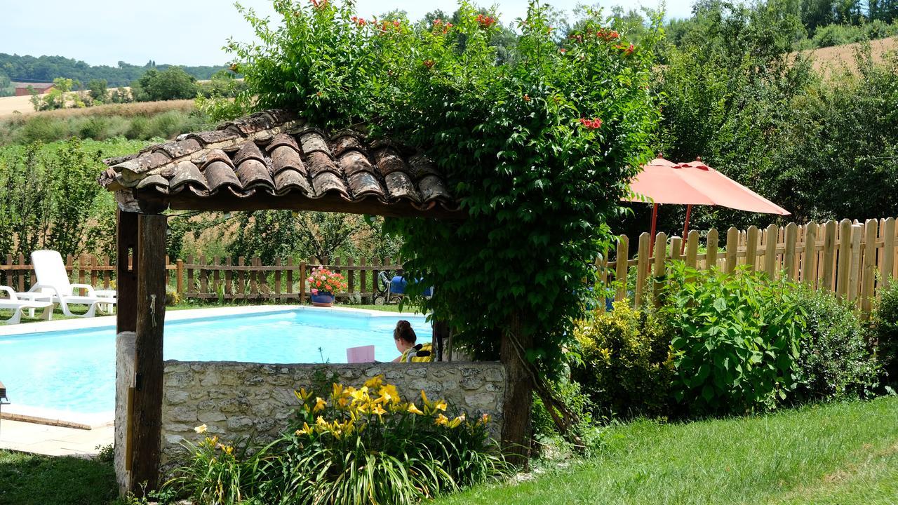 Bed and Breakfast Domaine Les Miquels à Castelnau-de-Montmiral Extérieur photo